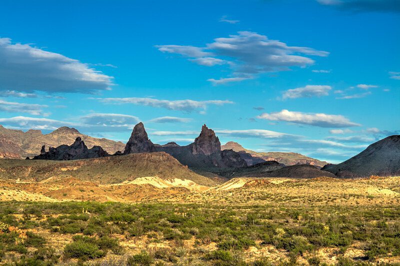 The Chisos Mountains of Old West Texas