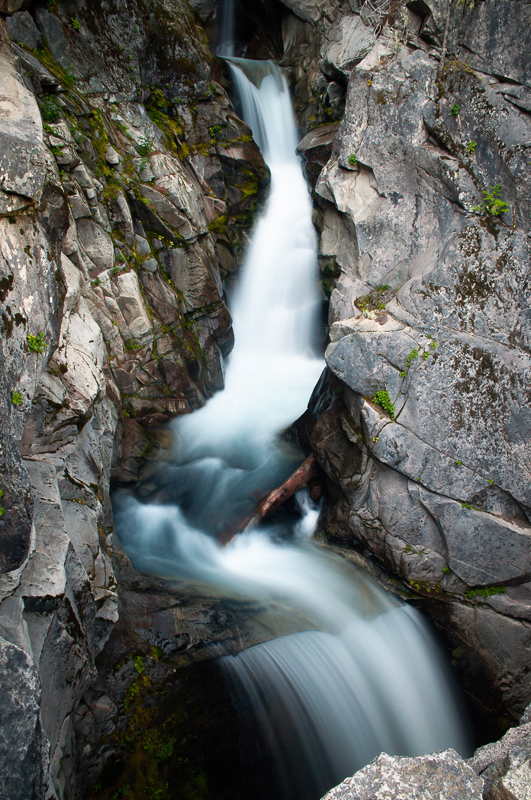 Waterfall on Mount Rainier