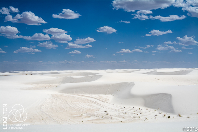 White Sands Dunes and Sky, New Mexico