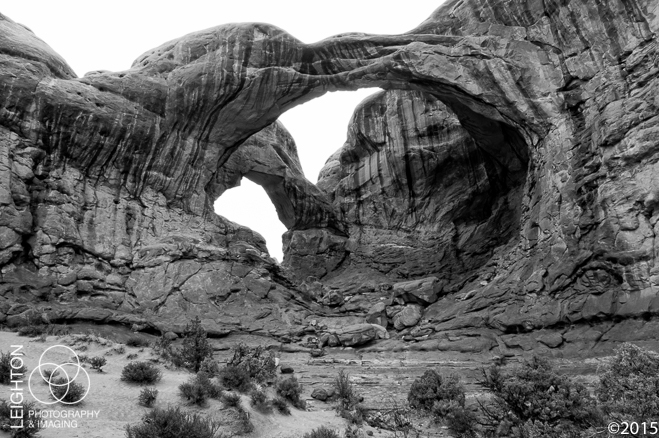 Double Arch, Moab Desert, Utah