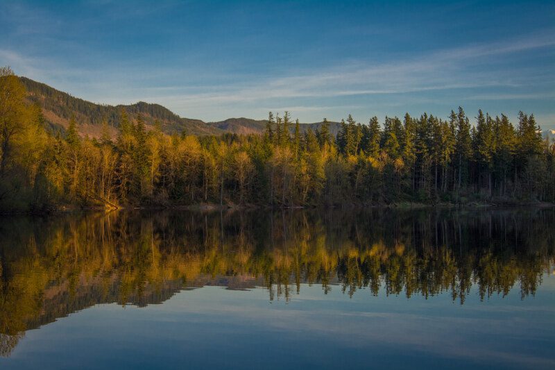 Deep Lake, Late Afternoon