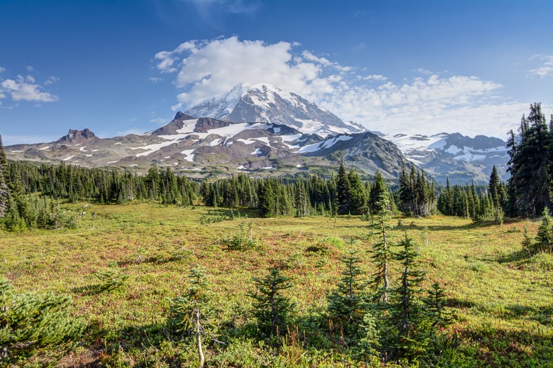 Mount Rainier from Spray Park