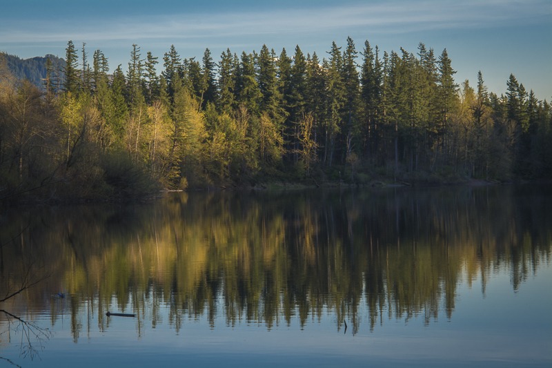 Deep Lake, Late Afternoon