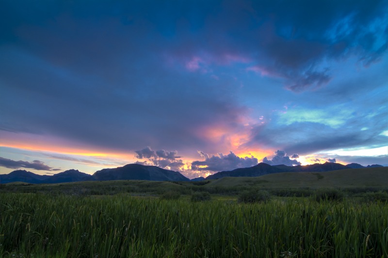 Where the Canadian Prairies Meet the Rockies